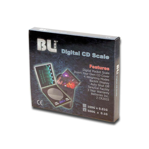 Digitalna tehtnica CD-Cover BL, 0,01 - 50 g