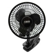 Ventilator s prijemalko RAM ECO, 15 W, premer 15 cm