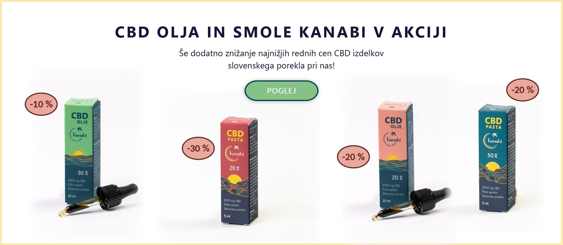 Kanabi CBD izdelki