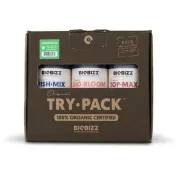 Komplet organskih gnojil BioBizz TryPack Juju Royal, 3 x 250 ml