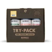 Komplet gnojil in pospeševalcev Biobizz Try-Pack Indoor, 3 x 250 ml