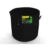 Tekstilni lonec Herbgarden Jungle Bag, okrogel, 10 l
